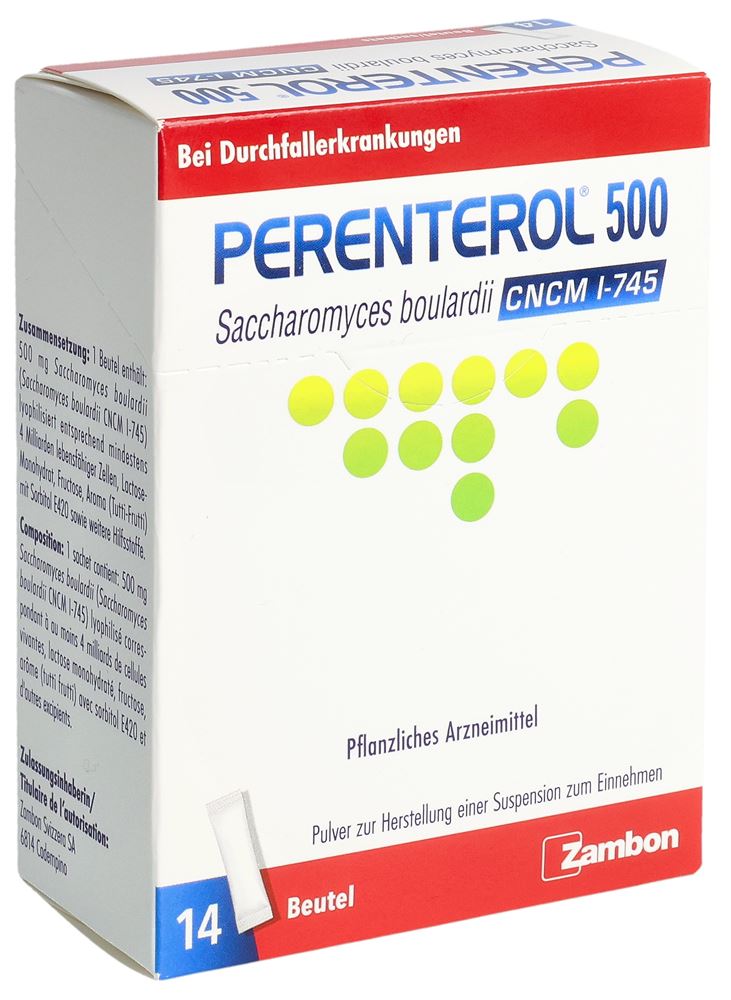 Perenterol 500, Polvere per sospensione orale