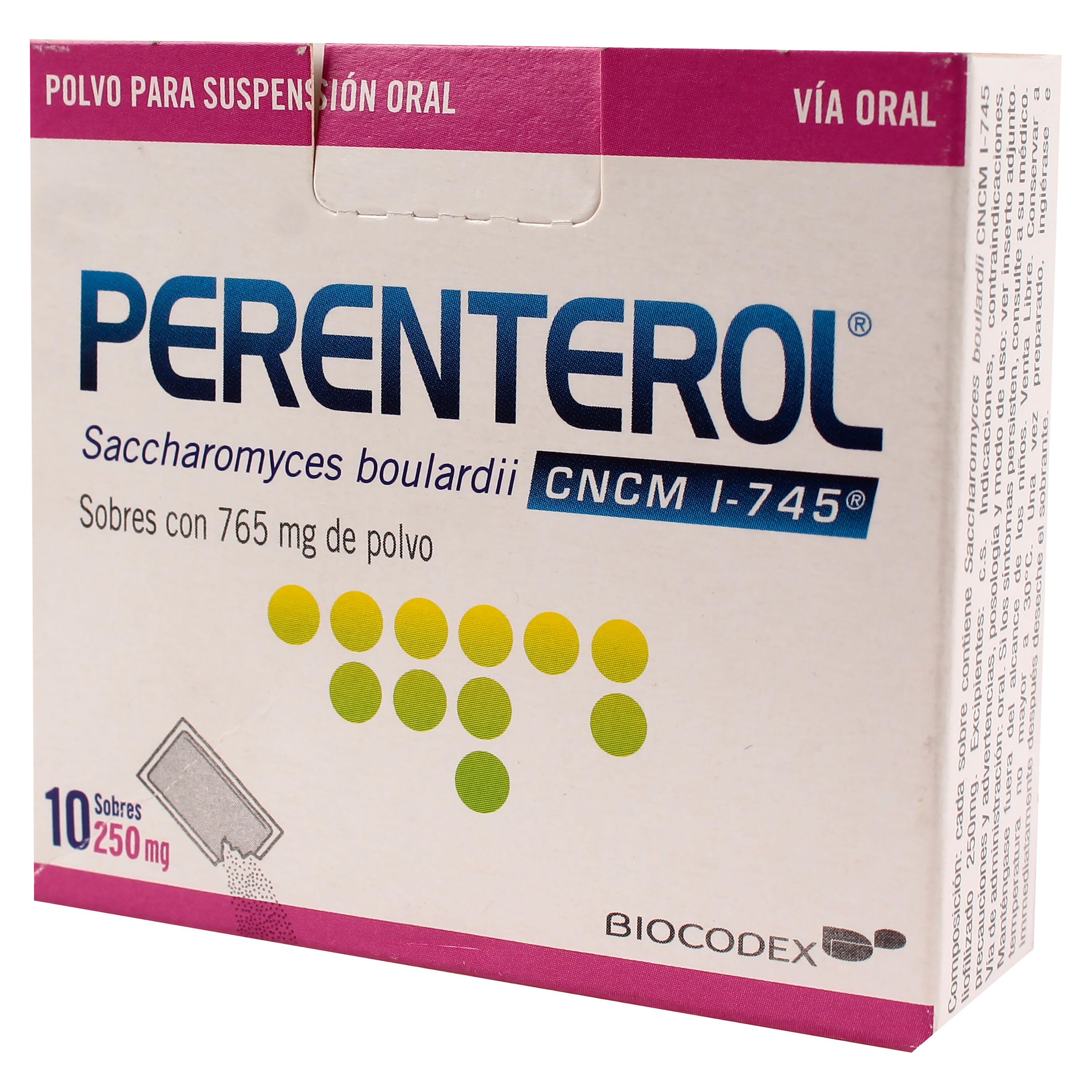 Perenterol 250, Polvere per sospensione orale