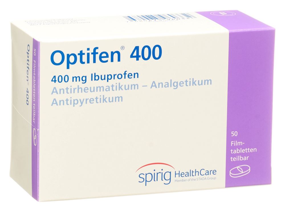 OPTIFEN cpr pell 400 mg 50 pce