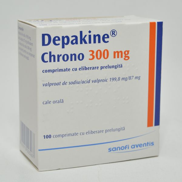 Depakine Chrono 300, comprimés à libération prolongée