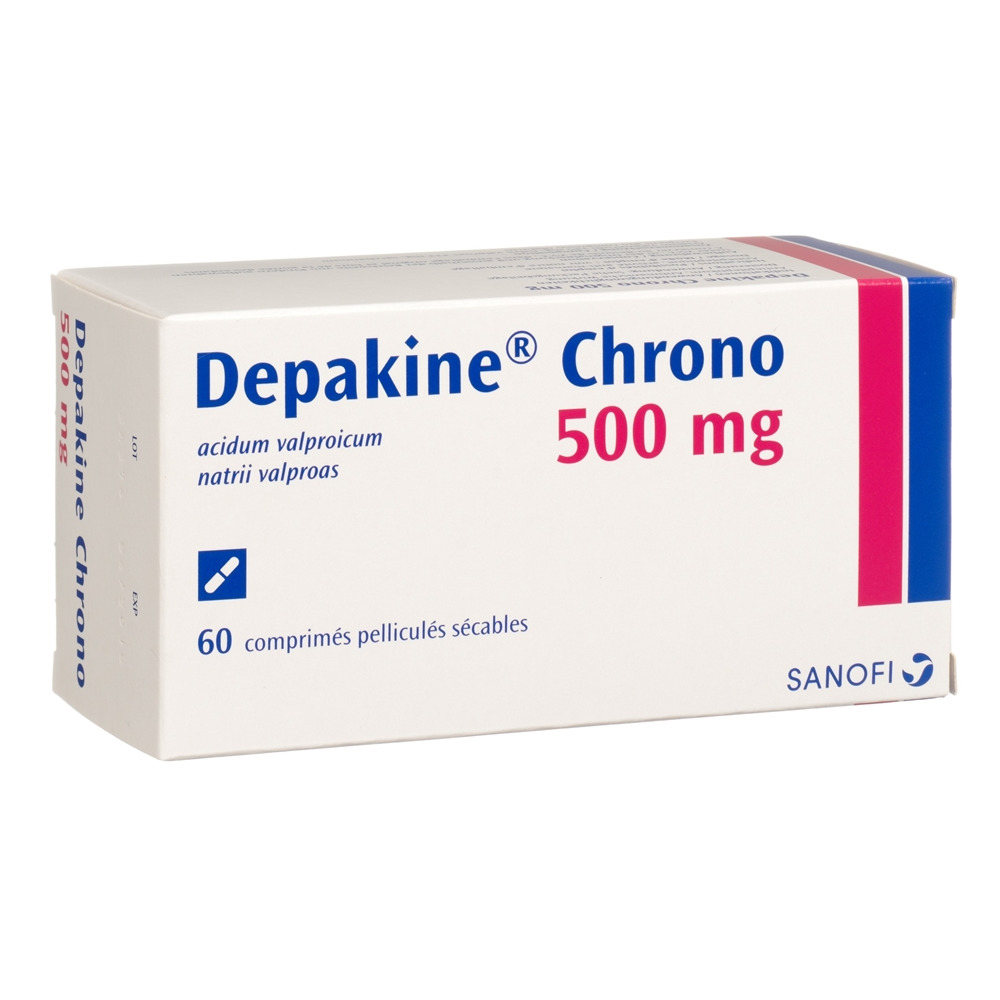 Depakine Chrono 500, comprimés à libération prolongée