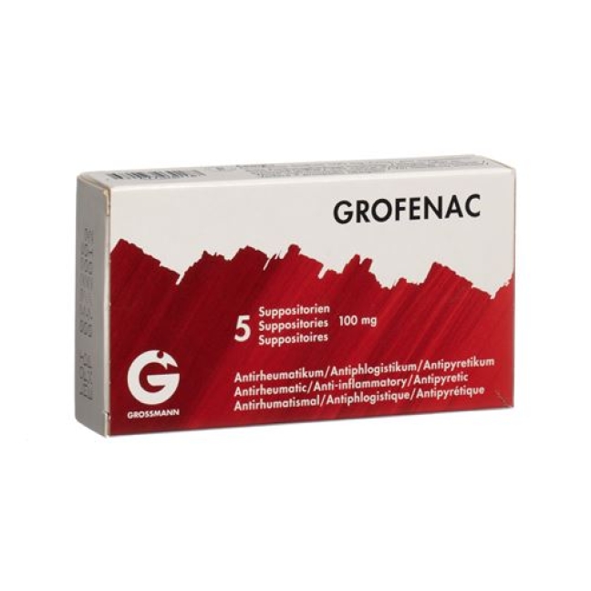 Grofenac, Suppositorien