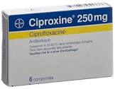CIPROXINE cpr pell 250 mg 10 pce