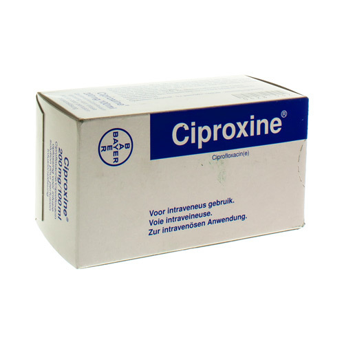CIPROXINE sol perf 0.2 g fl 100 ml