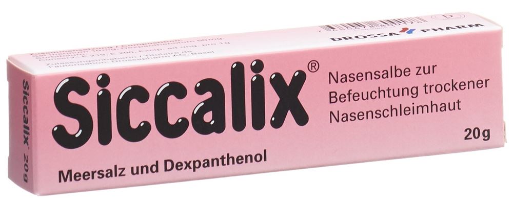Siccalix, Nasensalbe