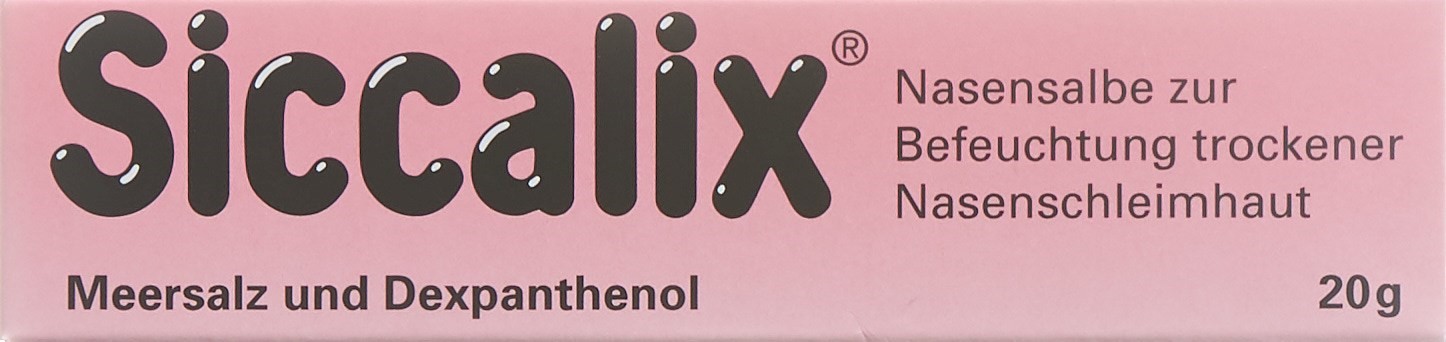 Siccalix, Nasensalbe