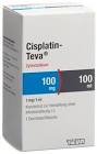 CISPLATIN Teva 100 mg/100ml flac 100 ml