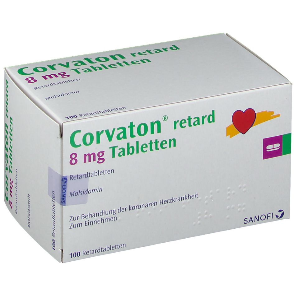 Corvaton retard, Retardtabletten