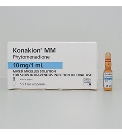 Konakion MM, Injektionslösung / Lösung zum Einnehmen