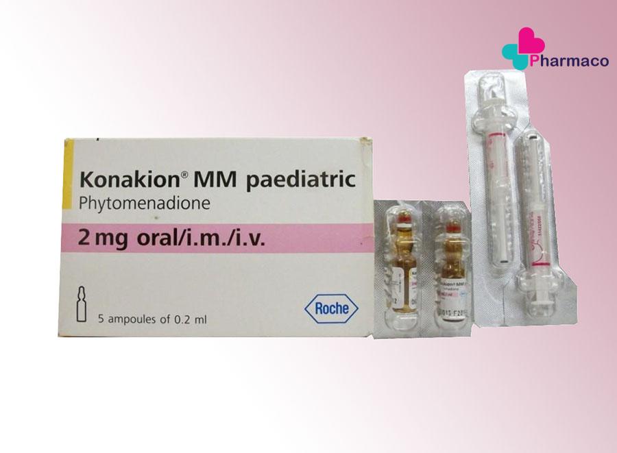 Konakion MM paediatric, Injektionslösung / Lösung zum Einnehmen