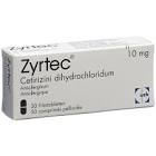 Zyrtec, comprimés pelliculés