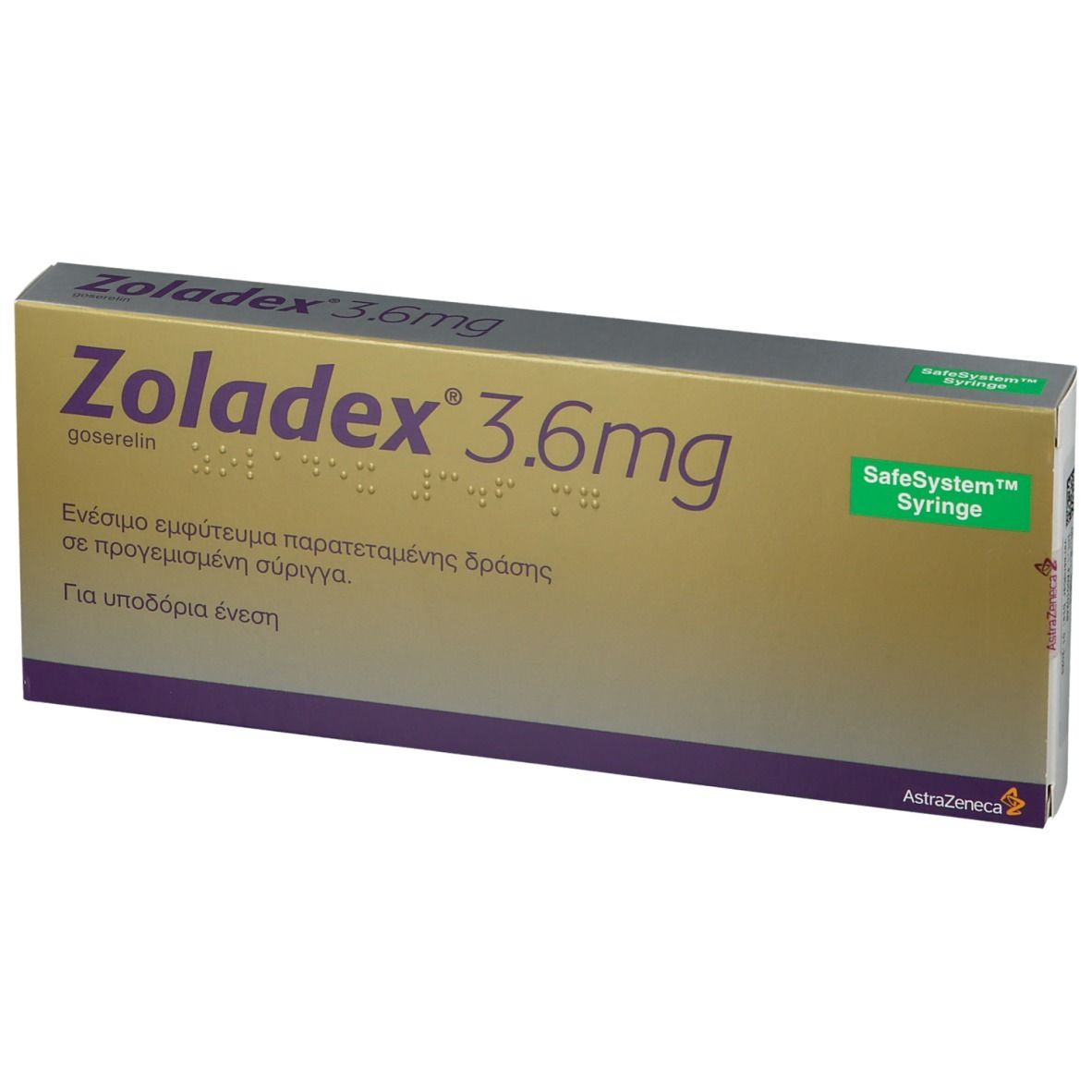 Zoladex SafeSystem, Fertigspritze mit Implantat
