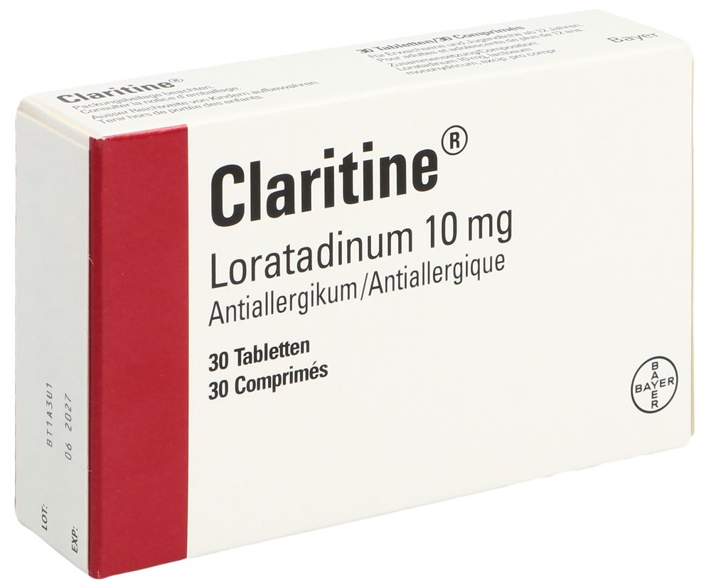 CLARITINE cpr 10 mg 30 pce