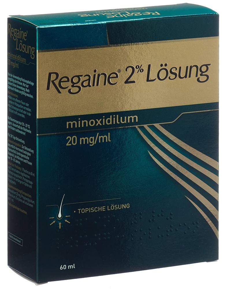 REGAINE solution topique 2 % fl 60 ml