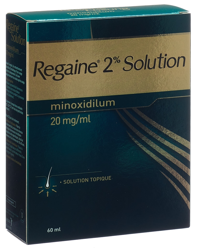 REGAINE solution topique 2 % fl 60 ml