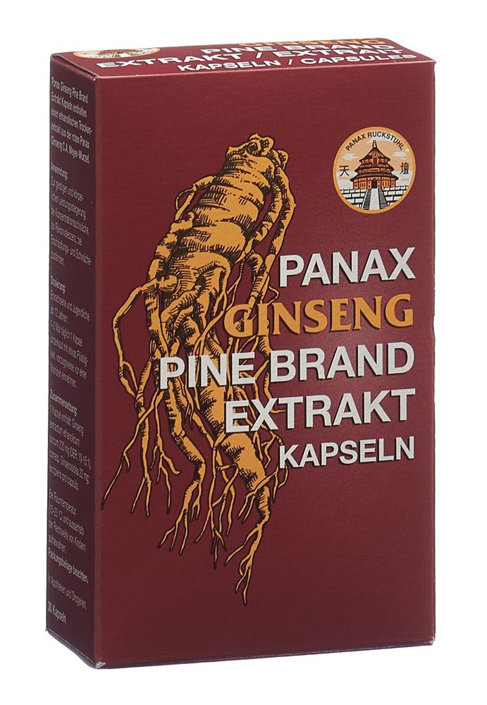 Panax Ginseng Pine Brand Extrakt, Weichkapseln