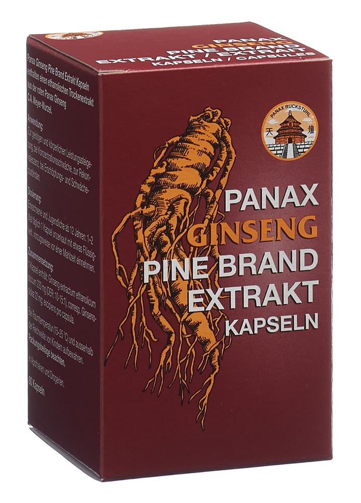 PANAX GINSENG caps moll 60 pce