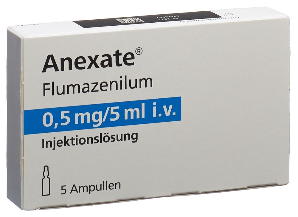 ANEXATE sol inj 0.5 mg/5ml 5 amp 5 ml