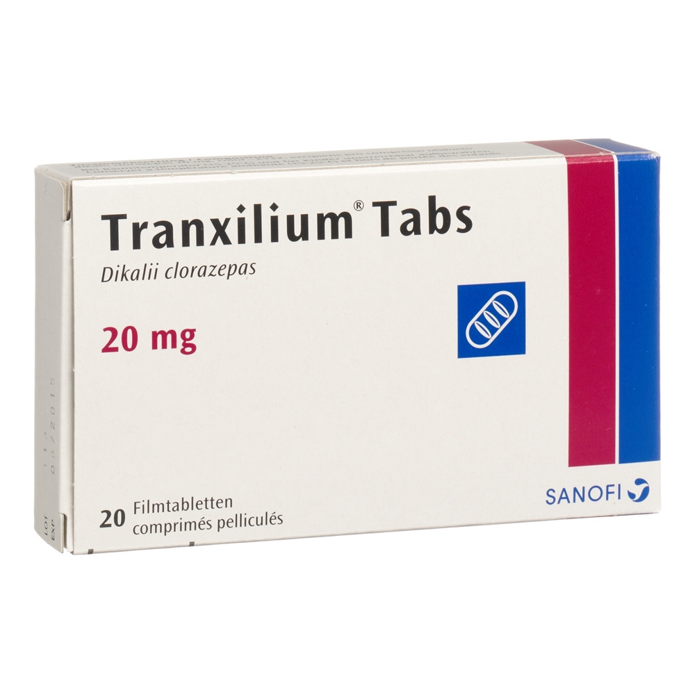 Tranxilium Tabs 20 mg, Filmtabletten