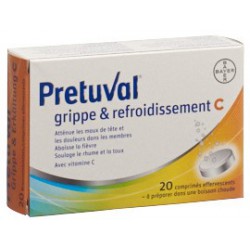 Pretuval Grippe & Erkältung C, Brausetabletten