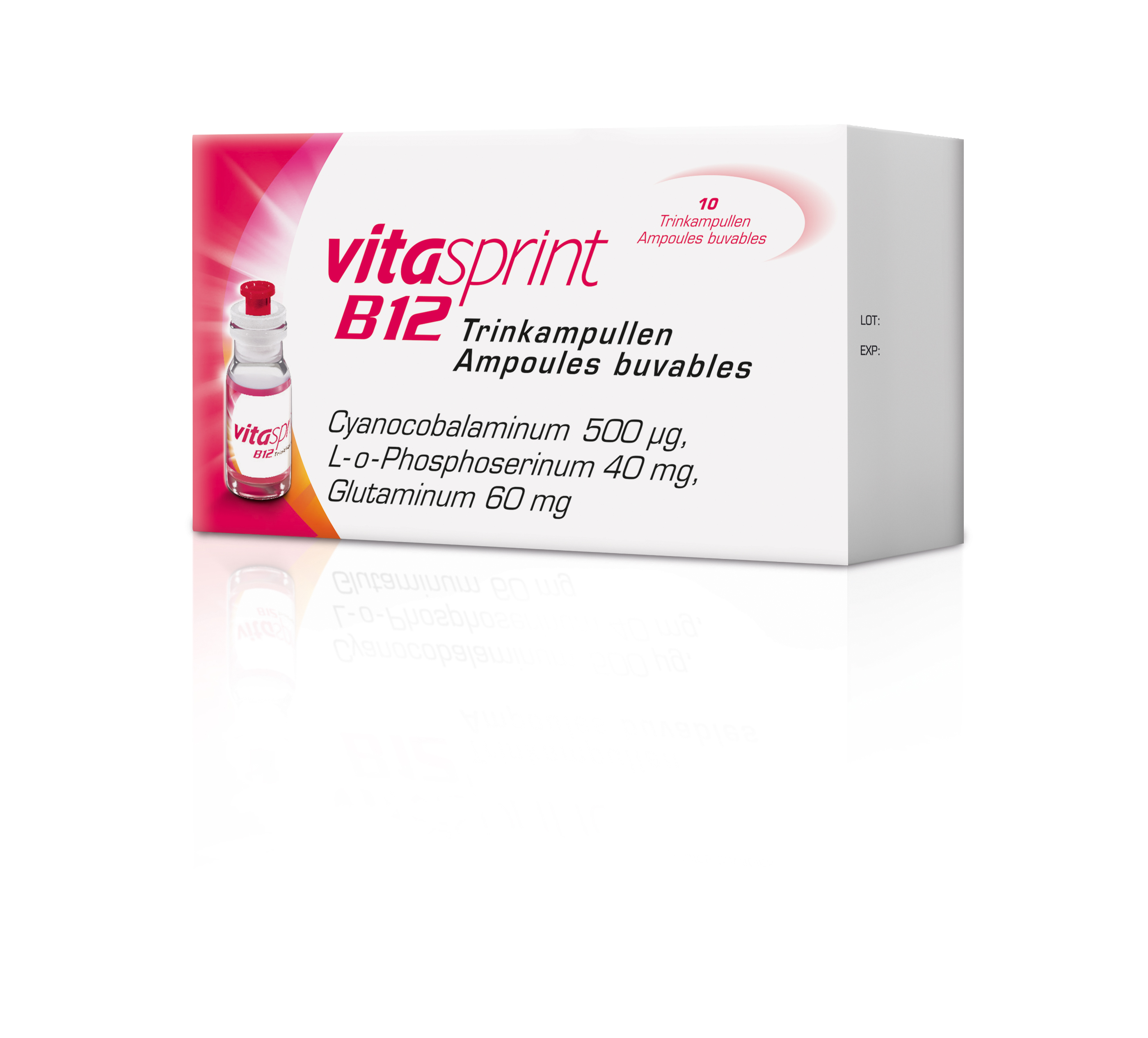 Vitasprint B12, Trinkampullen