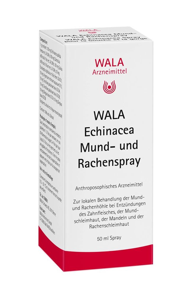 Wala Echinacea Mund- und Rachenspray, Spray zur Anwendung in der Mundhöhle