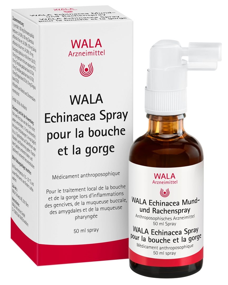 Wala Echinacea Mund- und Rachenspray, Spray zur Anwendung in der Mundhöhle