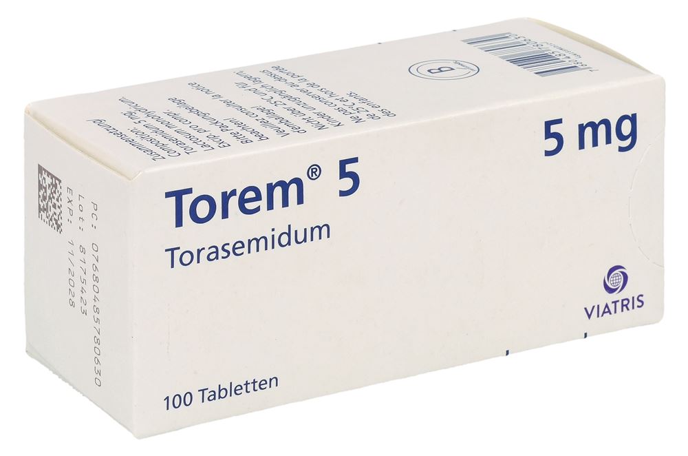 TOREM cpr 5 mg 100 pce