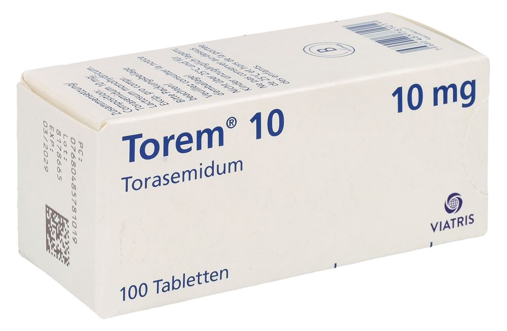 TOREM cpr 10 mg 100 pce
