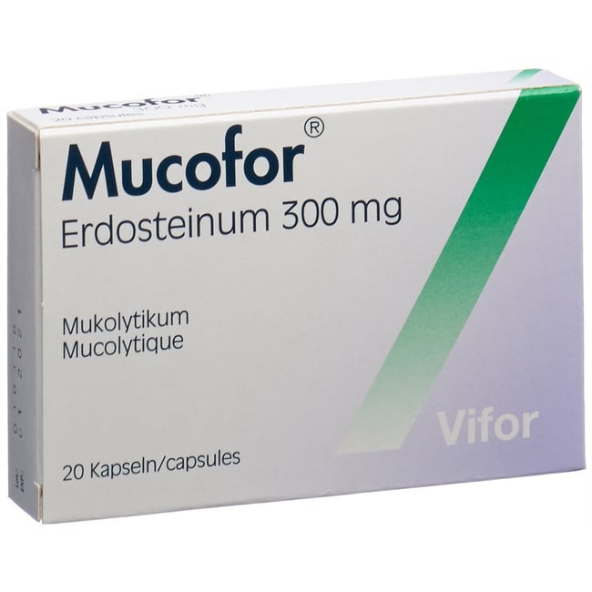 Mucofor 300 mg, capsules