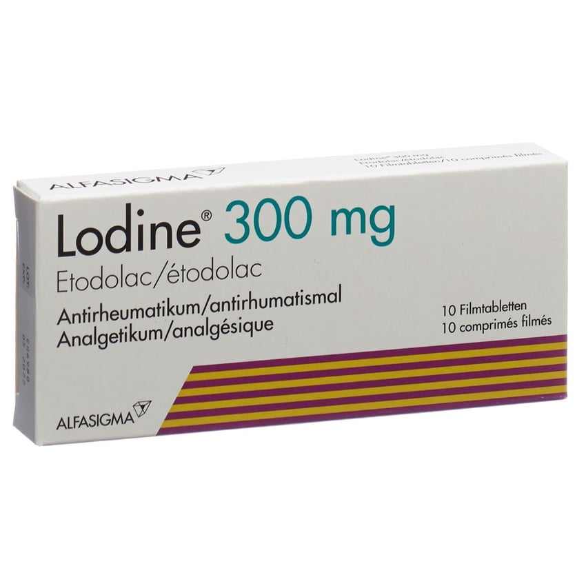 Lodine 300 mg, Filmtabletten