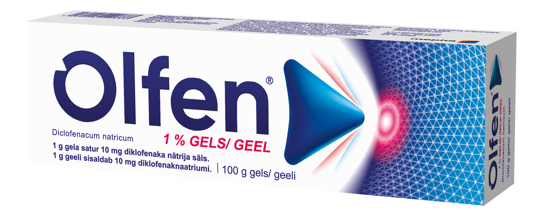 OLFEN gel 1 % tb 100 g