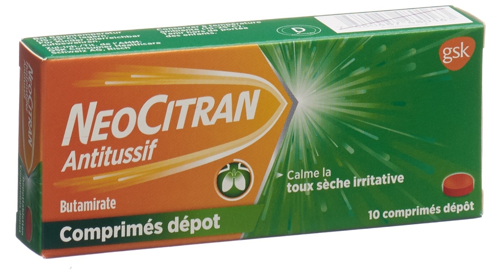 NeoCitran Hustenstiller, Depottabletten