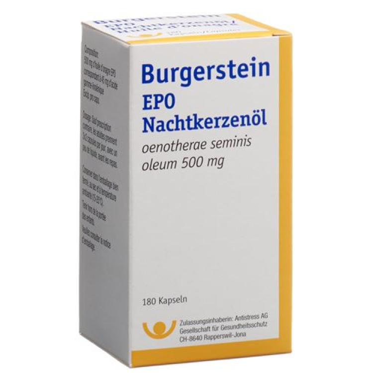 Burgerstein EPO Nachtkerzenöl, Kapseln
