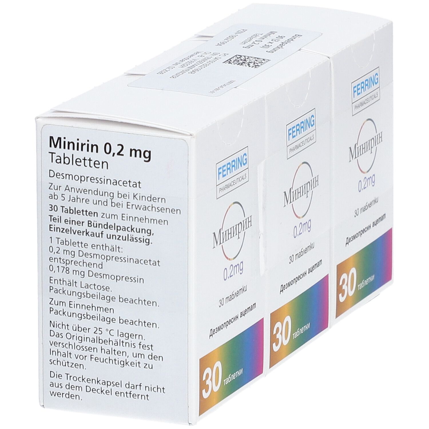 Minirin 0,2 mg, Tabletten