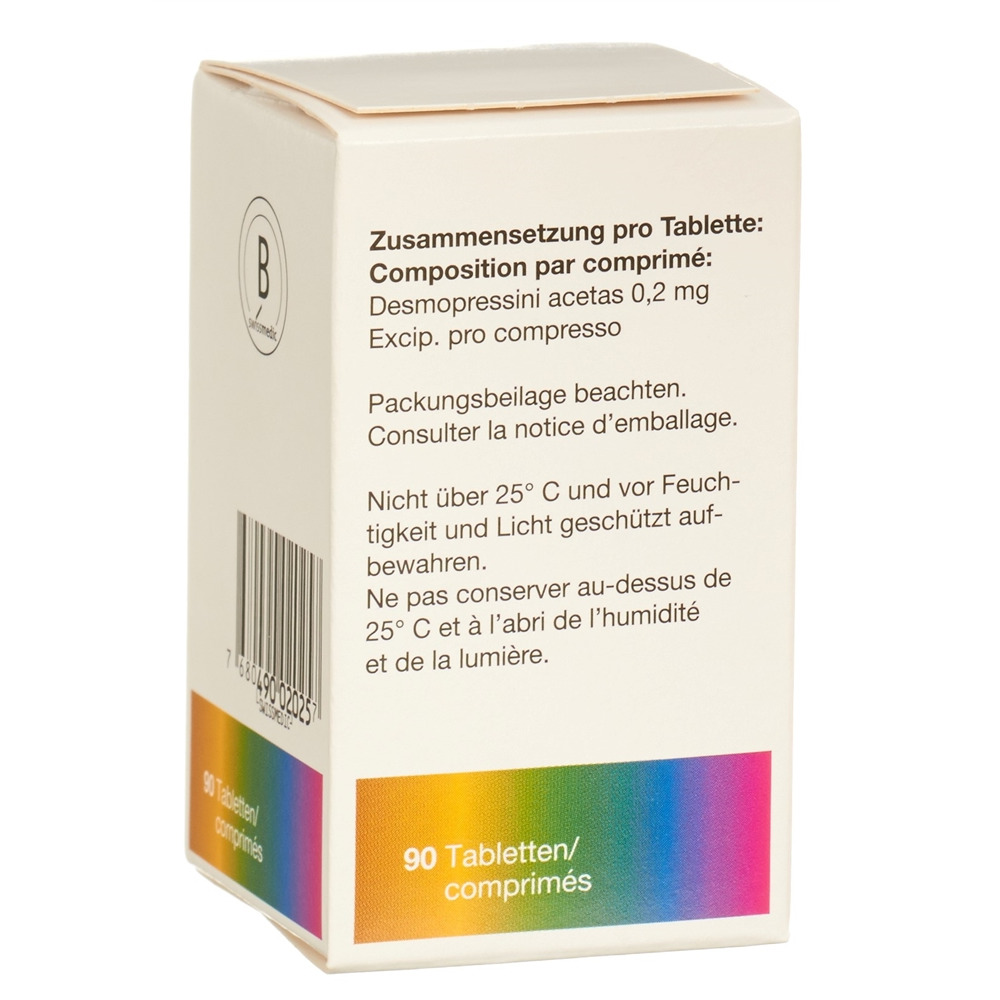 MINIRIN cpr 0.2 mg bte 90 pce