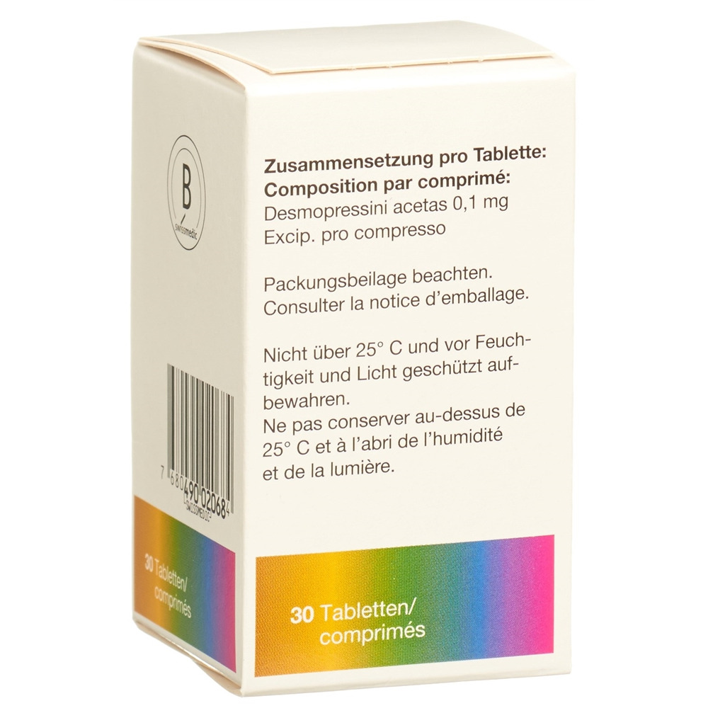 MINIRIN cpr 0.1 mg bte 30 pce