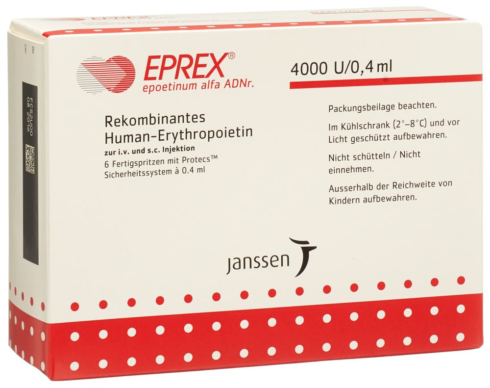 Eprex 4000 U, Injektionslösung (Fertigspritzen)