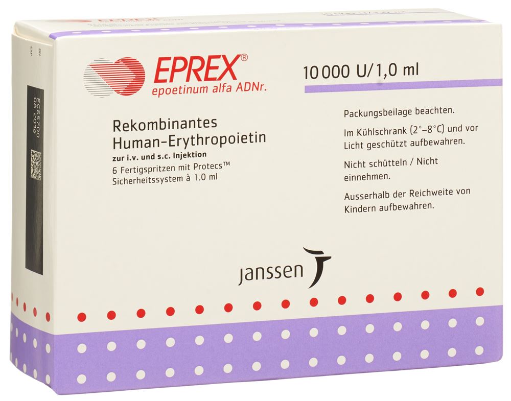 Eprex 10000 U, Injektionslösung (Fertigspritzen)