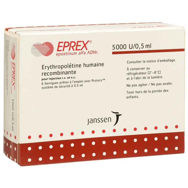 Eprex 5000 U, Injektionslösung (Fertigspritzen)