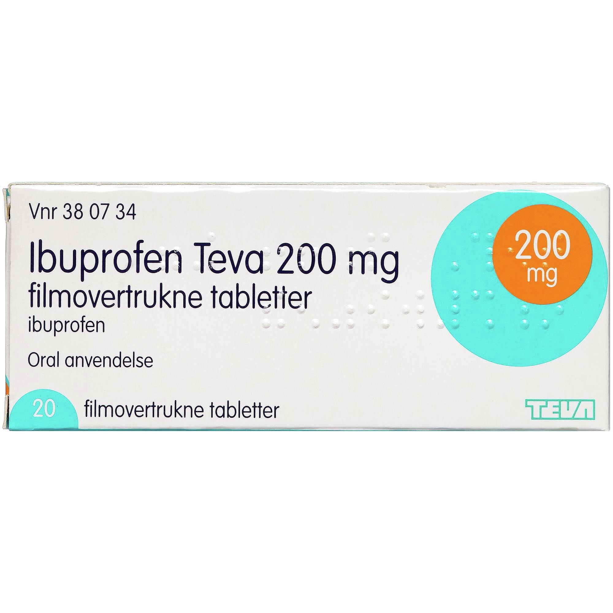 Ibuprofen-Mepha Teva 200 mg, Filmtabletten
