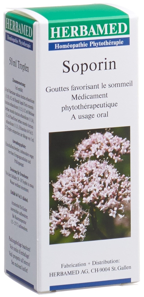 SOPORIN gouttes fl 50 ml