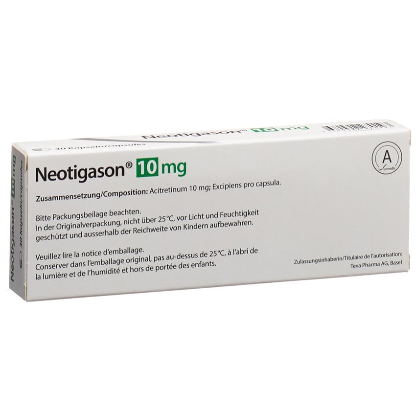 Neotigason 10 mg, Kapseln