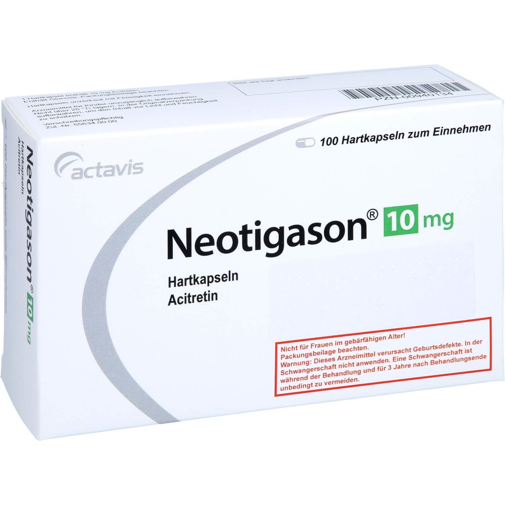Neotigason 10 mg, Kapseln