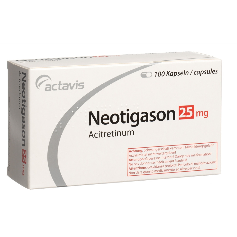 Neotigason 25 mg, Kapseln