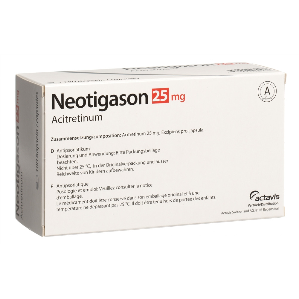 Neotigason 25 mg, Kapseln