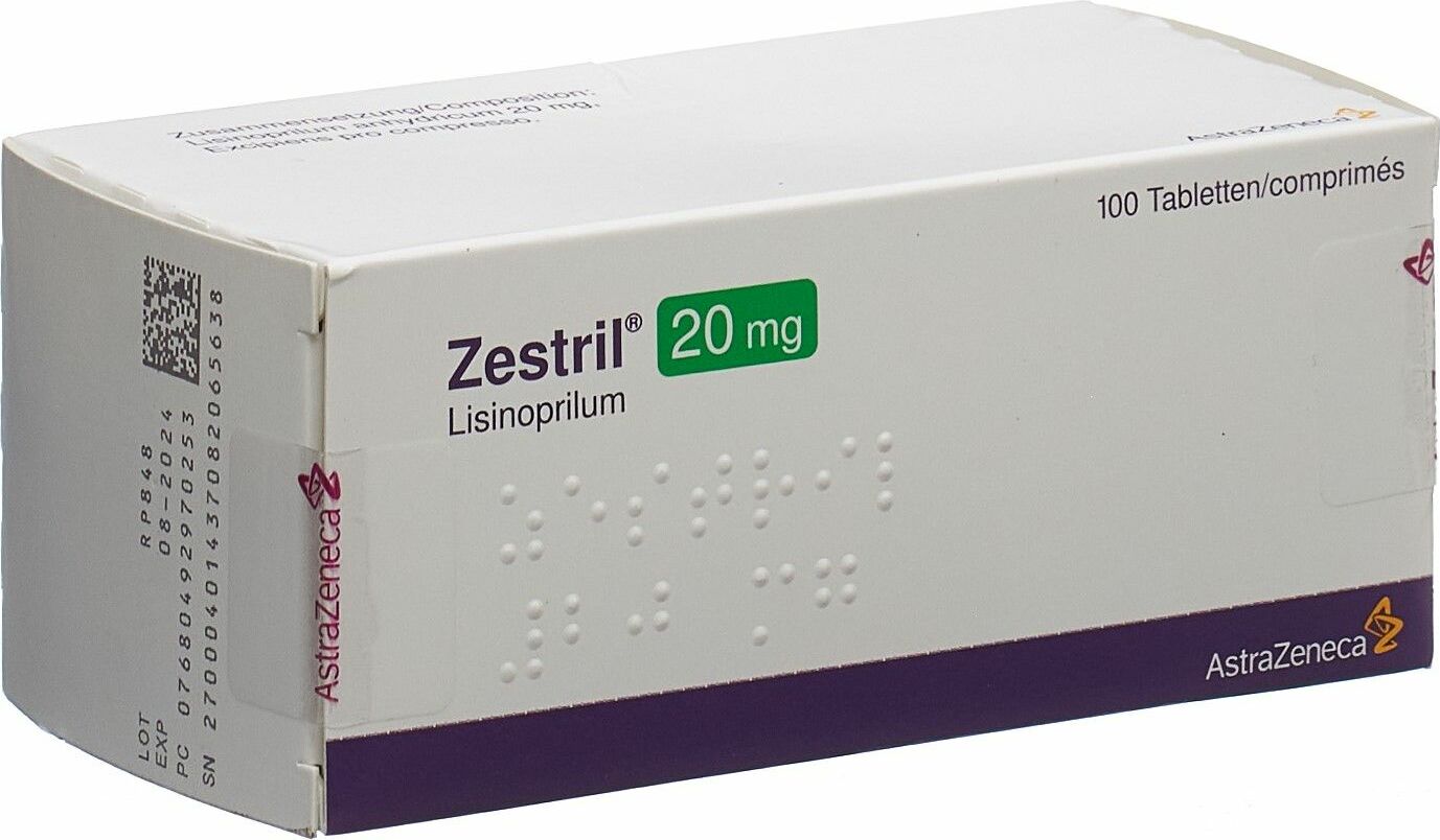 Zestril 20 mg, Tabletten
