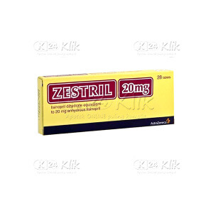 Zestril 20 mg, Tabletten