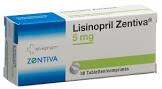 Zestril 5 mg, Tabletten