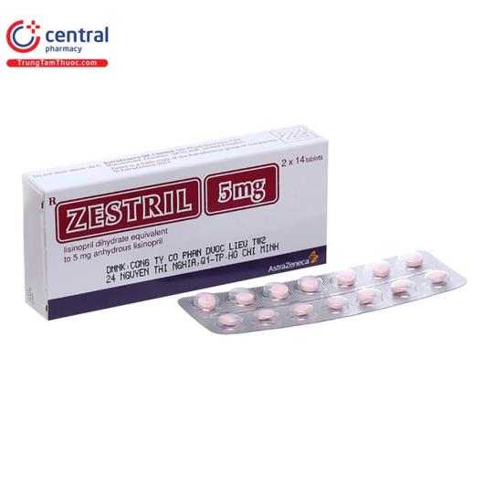 Zestril 5 mg, Tabletten